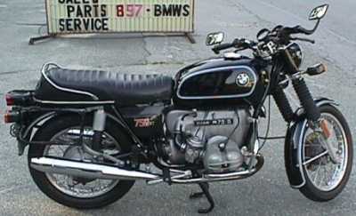 1975 BMW R75/6 motorcycle