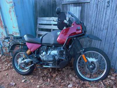 1993 BMW R100GS motorcycle