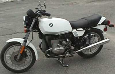 1982 BMW R65 motorcycle